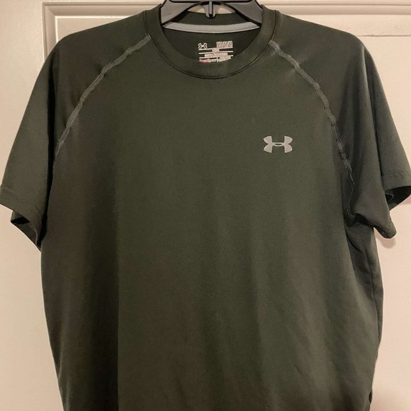 Hunter green under armour shirt Clearance